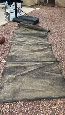 Mesh pool fence