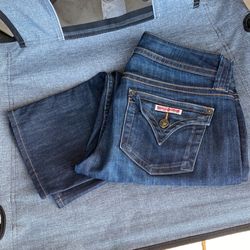 Hudson Cropped Jeans