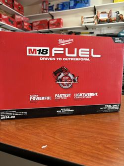 Milwaukee new 71/4" Circular Saw 18M Fuel