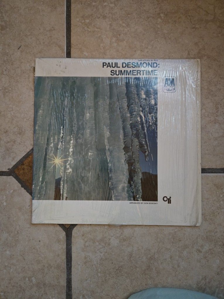 Paul Desmond Summertime Jazz album on vinyl record, released in 1969