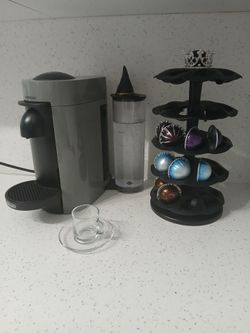 NESPRESSO MACHINE AND CARRUSEL