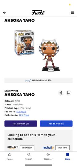 Ahsoka Tano Funko
