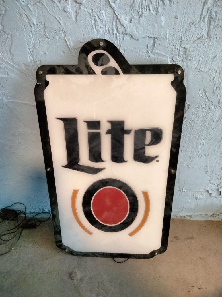 Miller Lite Sign