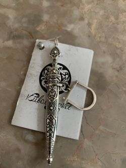 Silver pendant.