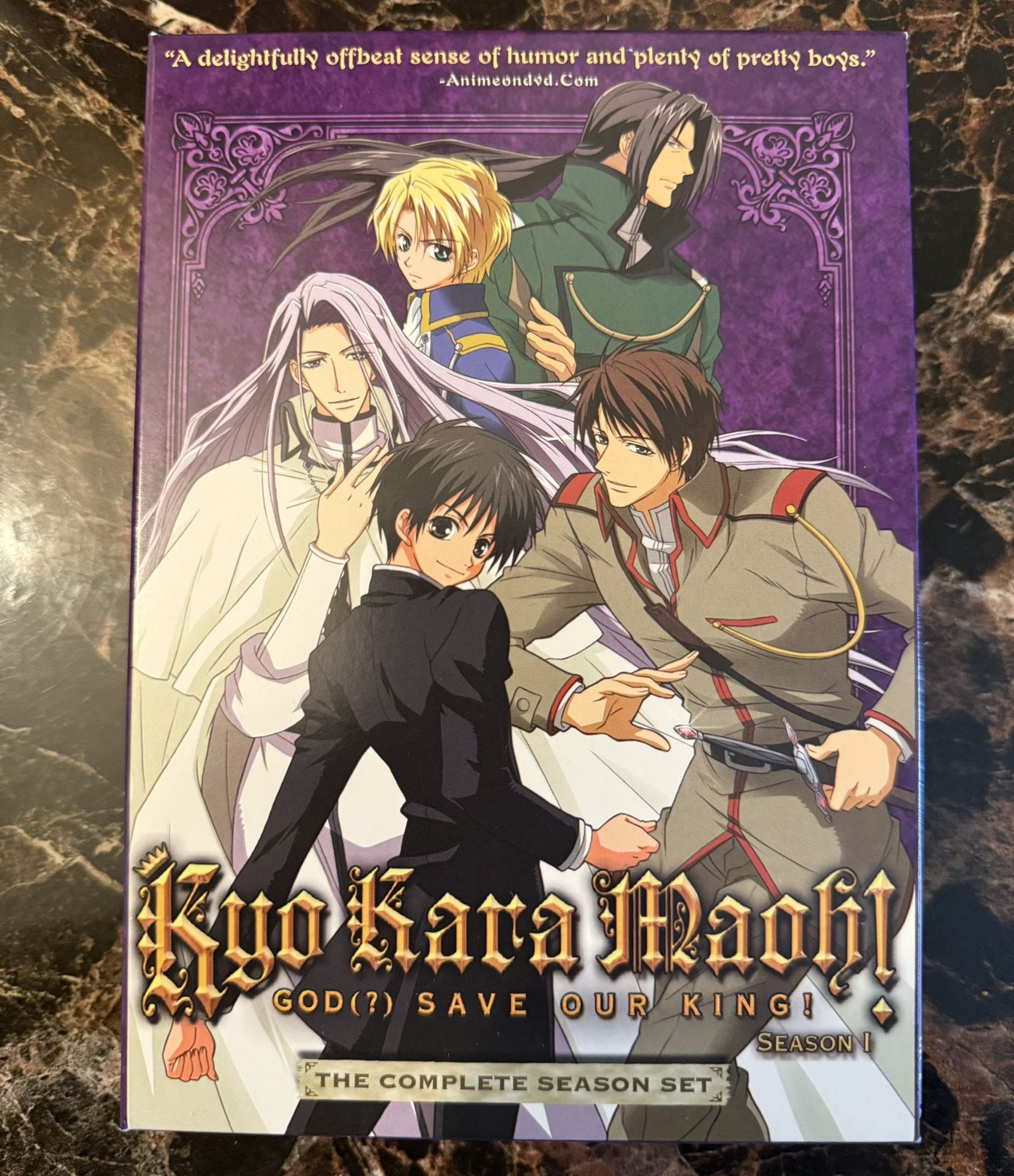 Kyo Kara Maoh: God, Save Our King - Season 1 (DVD, 2009, 9-Disc Set) Great Discs