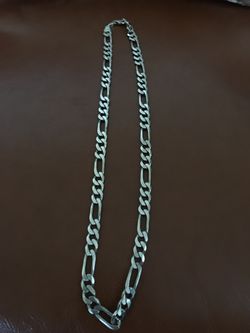 Sterling Silver Figaro Necklace