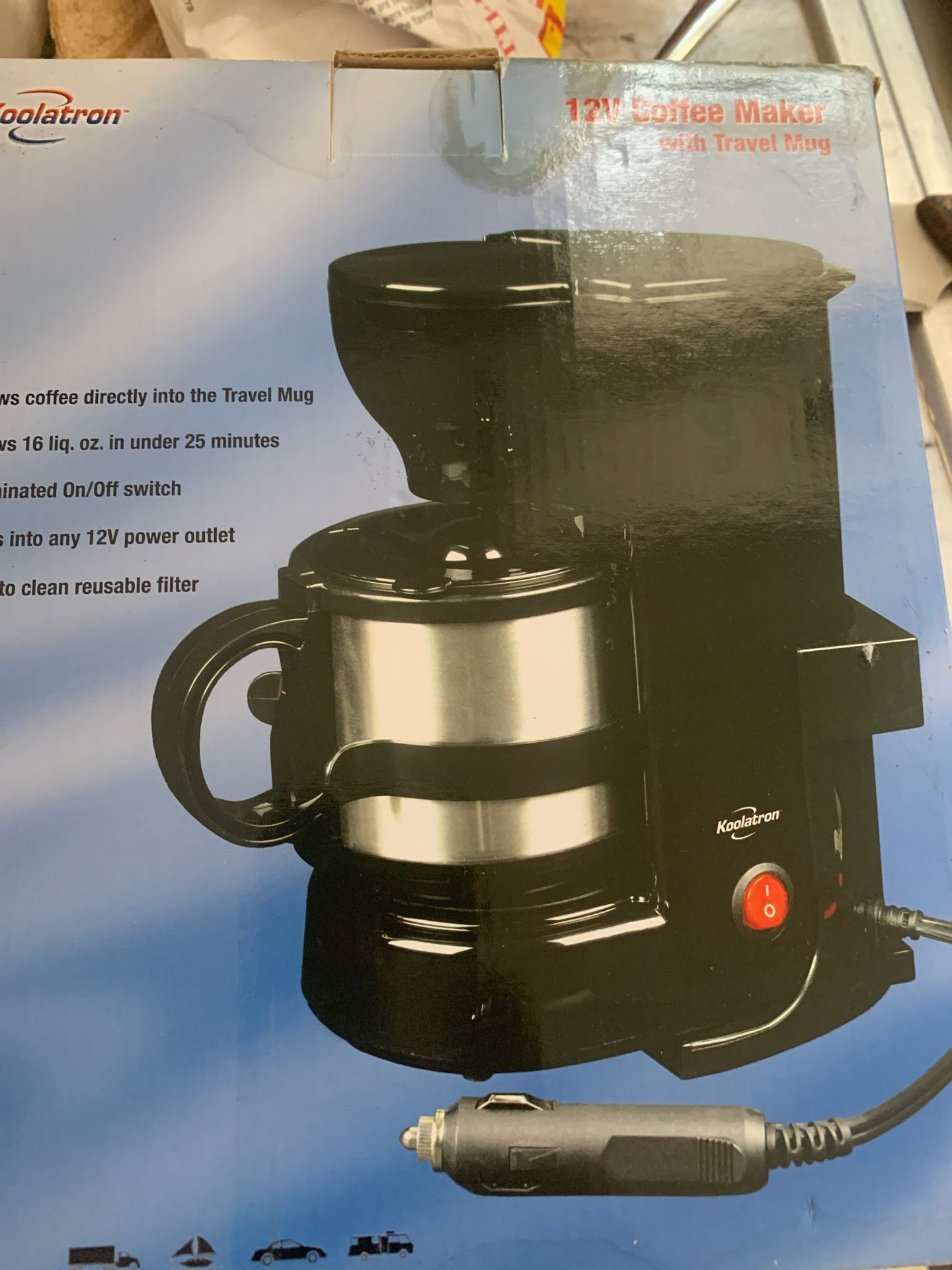 Brand new coffee maker in box