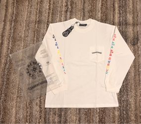 White Chrome Hearts Long Sleeve Shirt