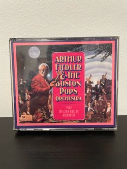 Arthur Fiedler & The Boston Pops Orchestra Play Million Dollar Memories 4 CD Set