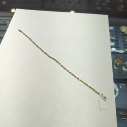 10k Rope Bracelet / Anklet 