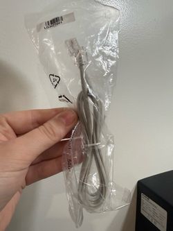 Gray cable RJ11