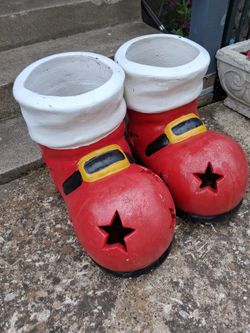 Botas de santa claus (maseteros)