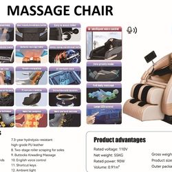 Massage chair Full Body Zero Gravity