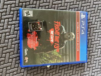  Friday The 13th Game Ultimate Slasher Edition (PS4) : Video  Games