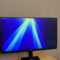 LG 27” 4K UHD IPS Monitor | Like New, USB-C