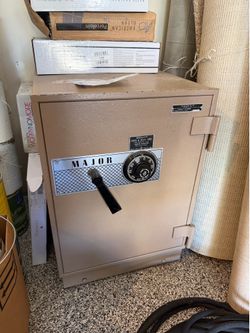 Vintage Major Safe with Combination