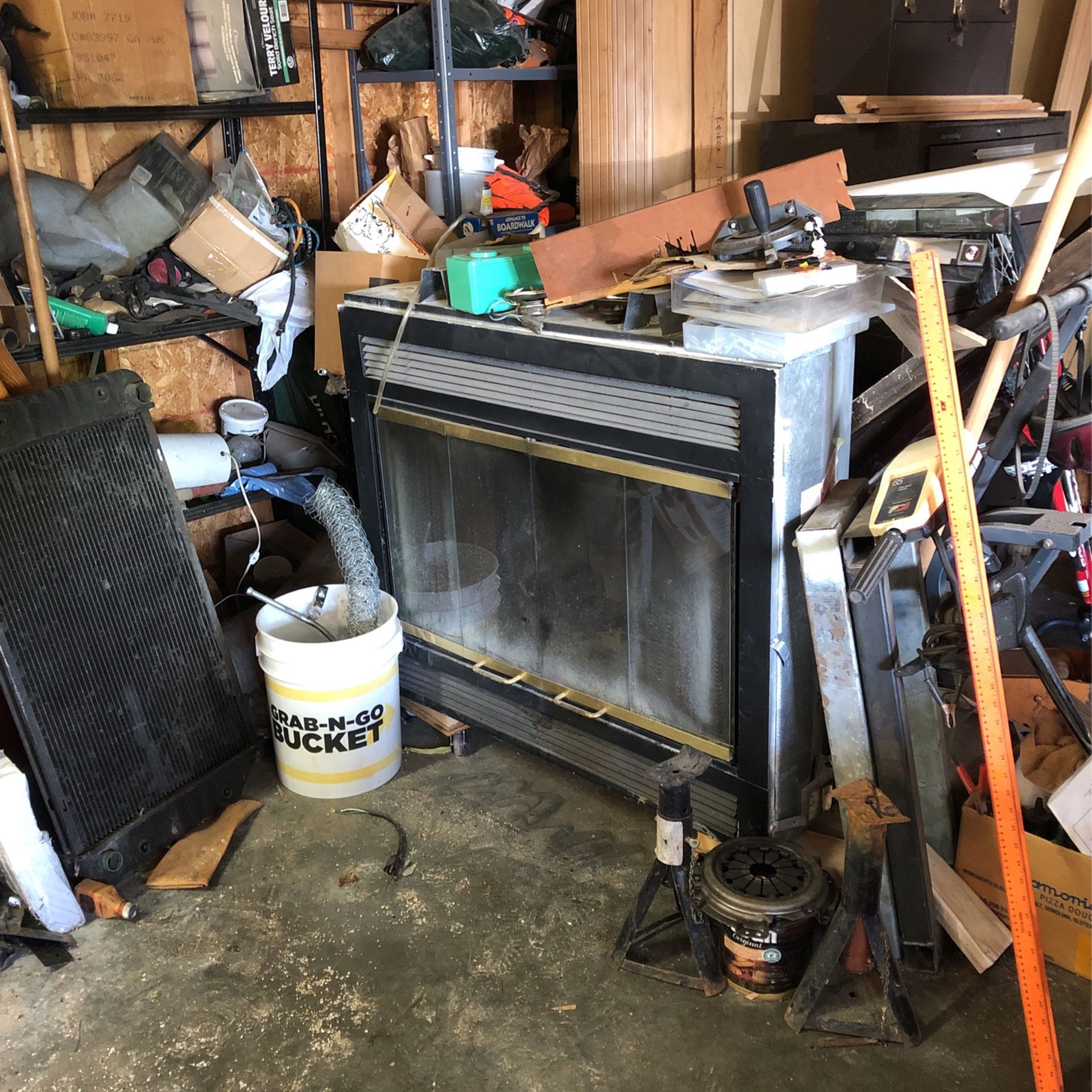 Wood Fire Place