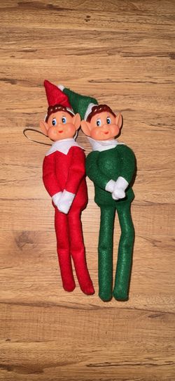 Elf On The Shelf Red And Green Dolls