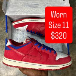 Size 11 “Superman” Nike SB Dunk Low