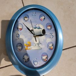 Snoopy Musical Wall Clock 
