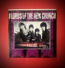 Live For Today “Vinyl” By  The Lords Of The New Church (1983)  ** Rare Promo / Excellent Condition**