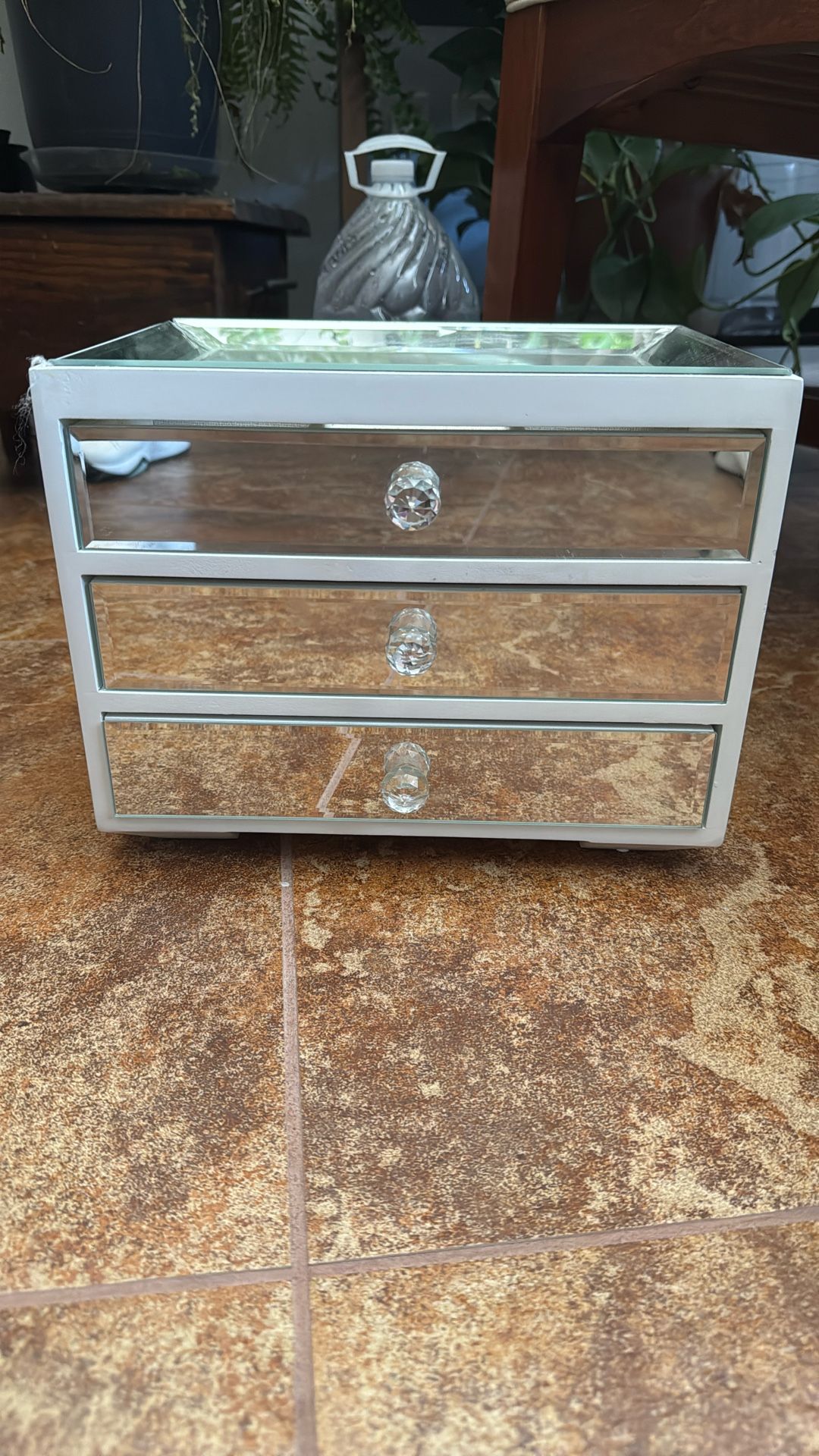 Mirrored Jewelry box