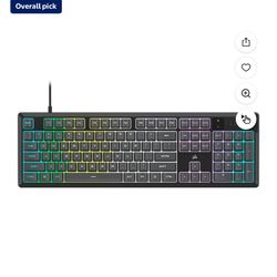 Corsair K55 CORE RGB Full Size USB Gaming Keyboard