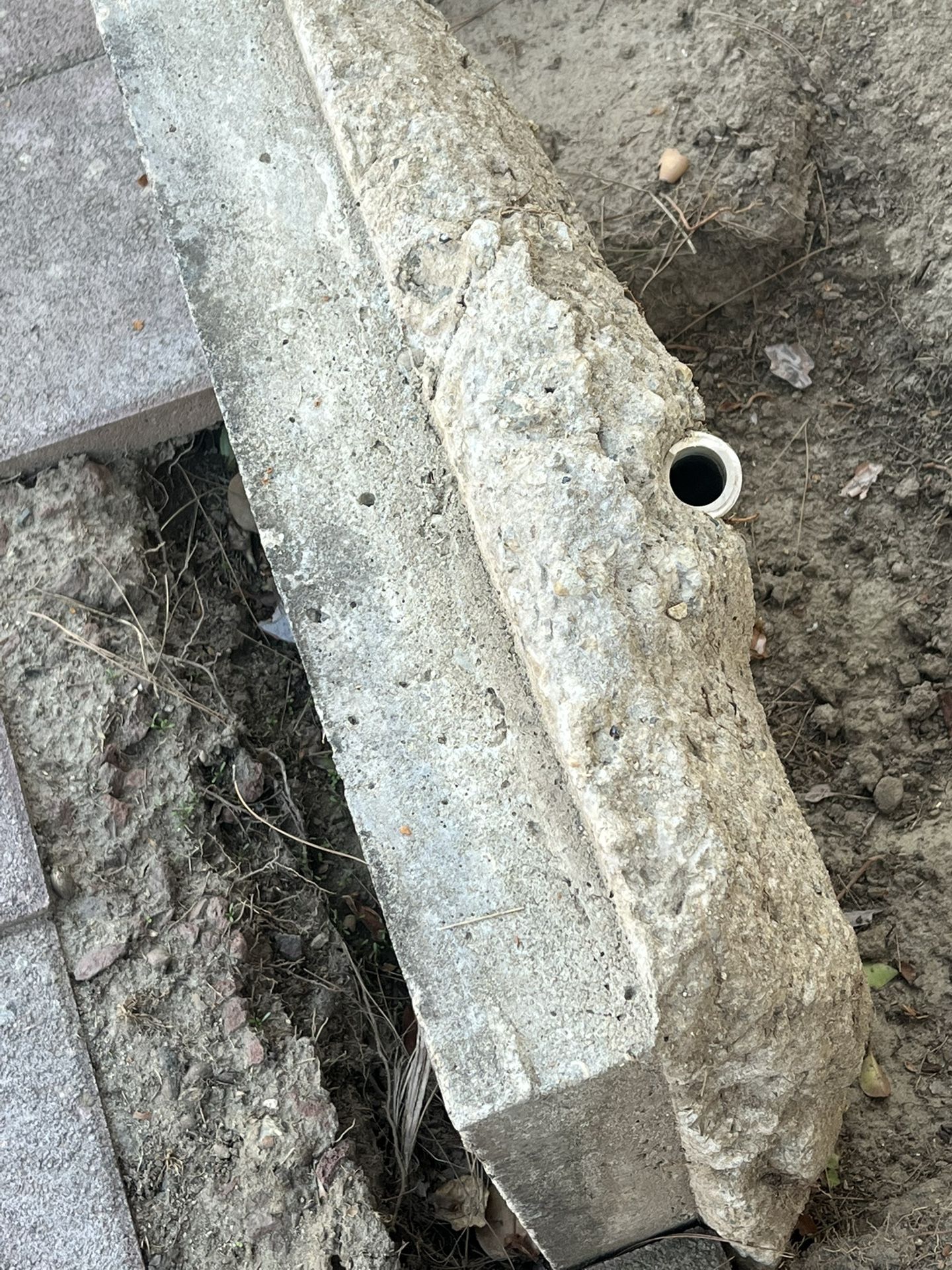 Cement Pad for Water Fountain With Inlet For Water Pump Cord 2”x2”x4” FREE FREE FREE