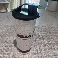 "Hello Kitty" Tupperware Tumbler 
