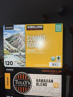 Kirkland K-cups (new and unopened ) Summit Roast 