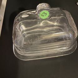 Covered Butter/Jam Dish