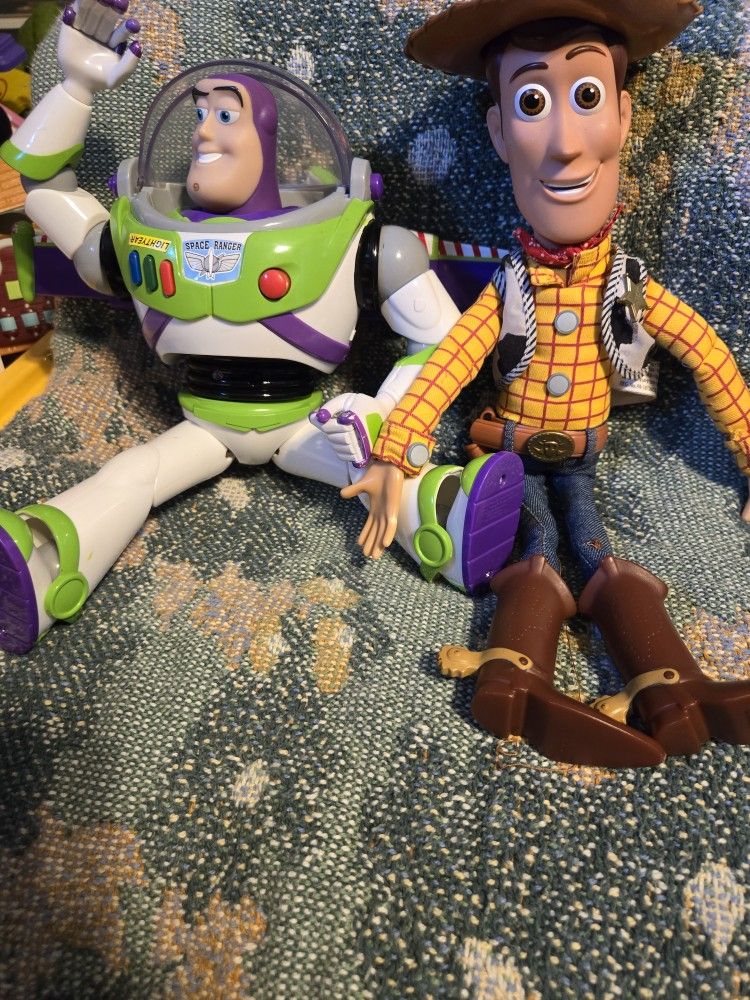 Woody & Buzz Lighyear Dolls