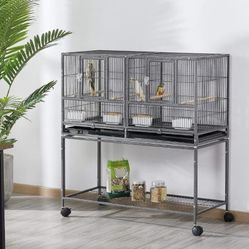 41 Inch Divided Breeding Bird Cage 611025