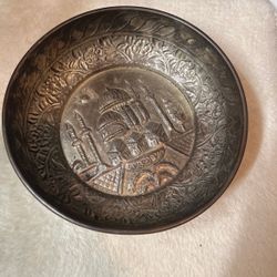 Antique Metal Turkish Bowl