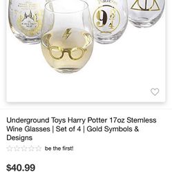 Harry Potter Wine Glasses