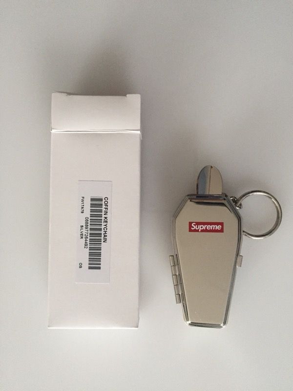 Supreme Coffin Keychain