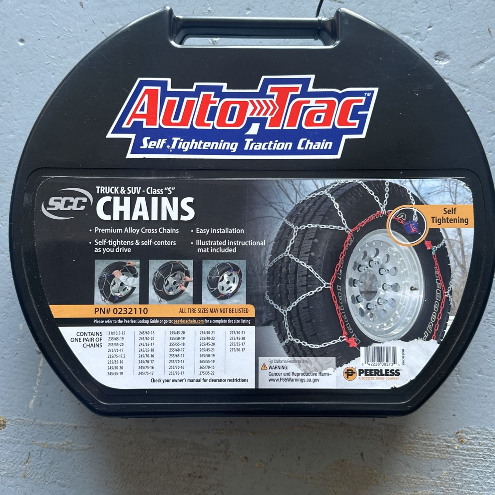 Truck and SUV Chains Class S