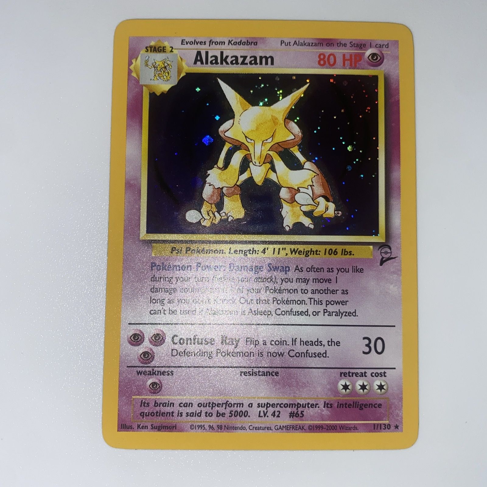 1995 gastly pokemon card value Gastly 33/62 - NM / M - Fossil Pokemon Card - Unplayed