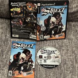 NFL Street (PS2 PlayStation 2) CIB Complete w/ Manual