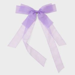 Organza Bow Barrette Hair Clip from A New Day $3 each 