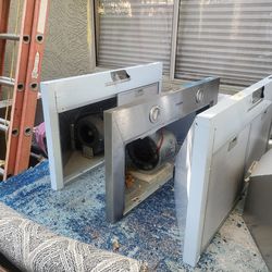 Range Air Vents.  All Stainless Steel