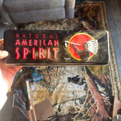 Vintage American Spirit Tin 