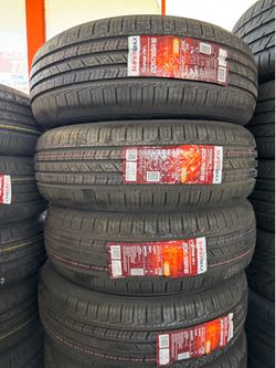 ✅📲205/65/16 vendo set de llantas nuevas Supermax