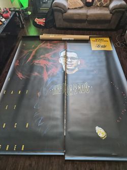 2 piece 7ft x 7ft Vinyl Poster