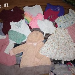 Baby Girl 3-6 Months Clothes Bundle #1