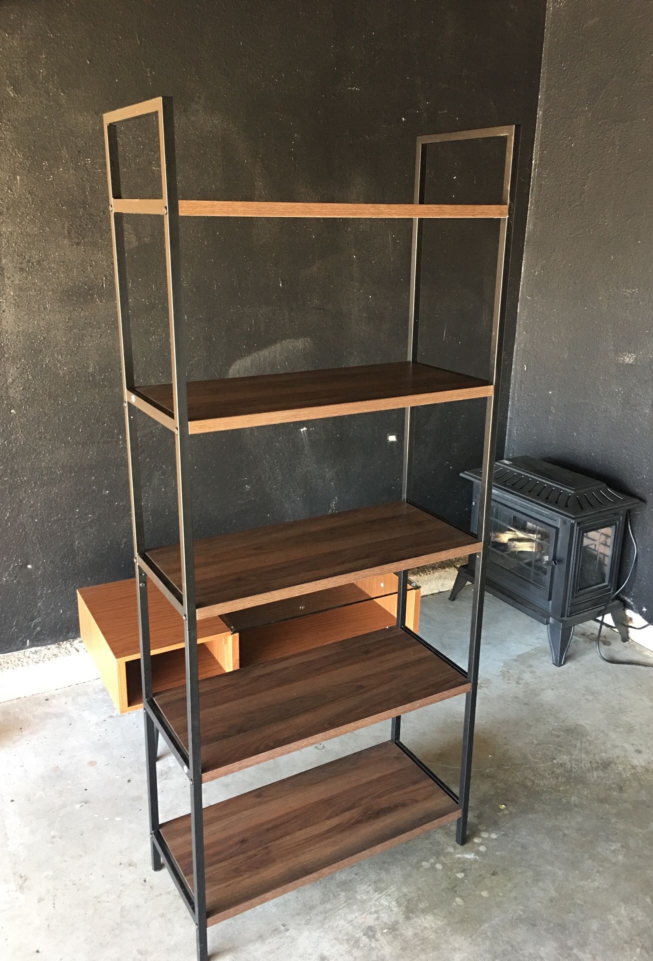 Loring 5 sales shelf bookcase