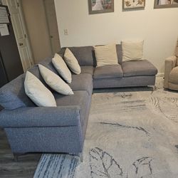 Grey Couches L Shape