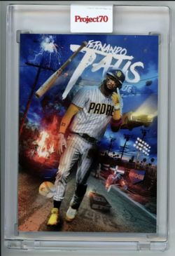 Tatis Jr Topps Project 70 Card By DJ Skew