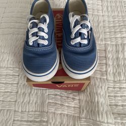 Vans Kids Navy Blue Sneakers