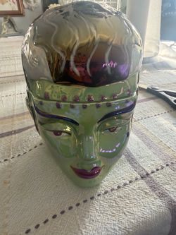 Bride of Frankenstein candle